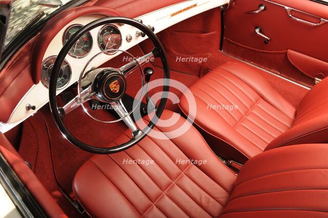 Porsche 356 1600 Super 1960. Artist: Simon Clay.