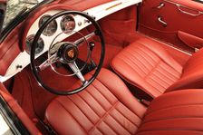 Porsche 356 1600 Super 1960. Artist: Simon Clay