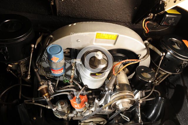 Porsche 356 1600 Super 1960. Artist: Simon Clay.