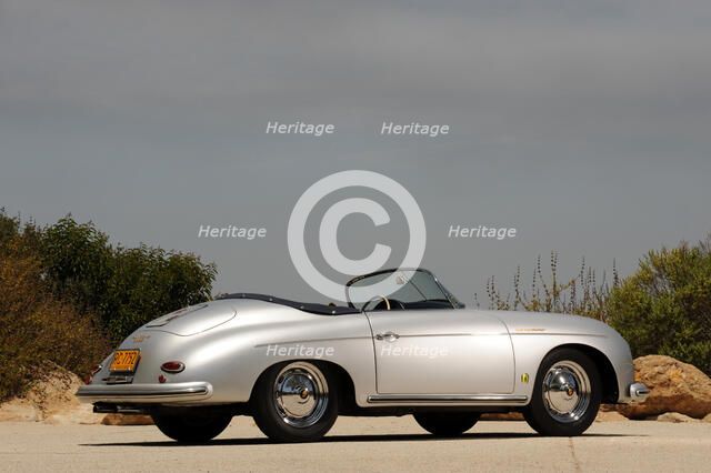 Porsche Speedster 356 1600 Super 1958. Artist: Simon Clay.