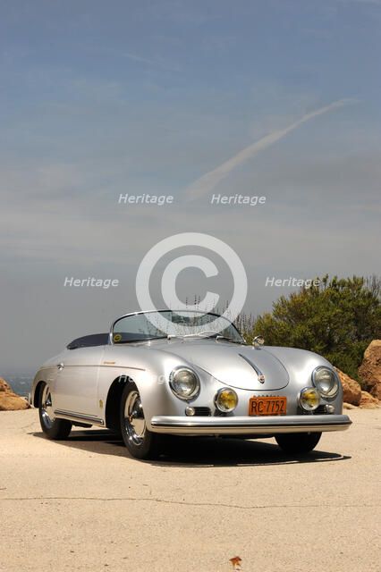 Porsche Speedster 356 1600 Super 1958. Artist: Simon Clay.