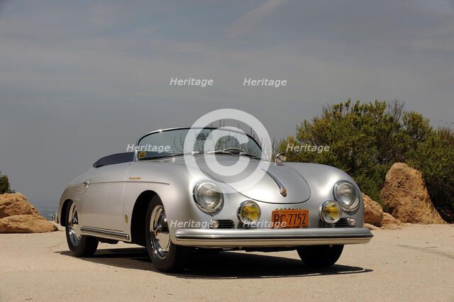 Porsche Speedster 356 1600 Super 1958. Artist: Simon Clay.