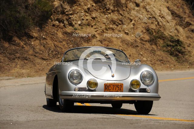 Porsche Speedster 356 1600 Super 1958. Artist: Simon Clay.
