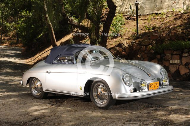 Porsche Speedster 356 1600 Super 1958. Artist: Simon Clay.