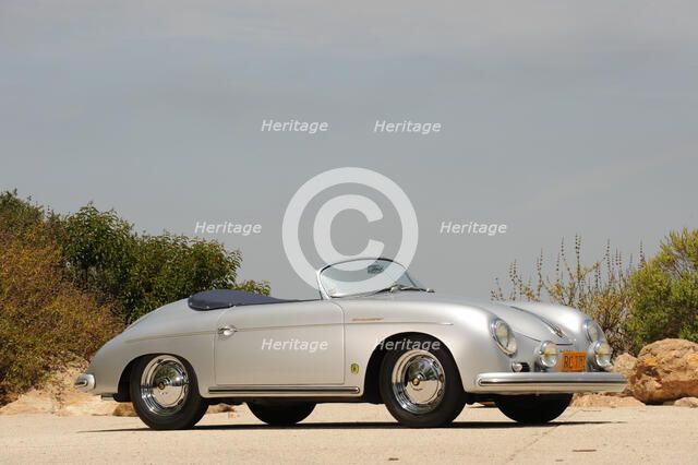 Porsche Speedster 356 1600 Super 1958. Artist: Simon Clay.