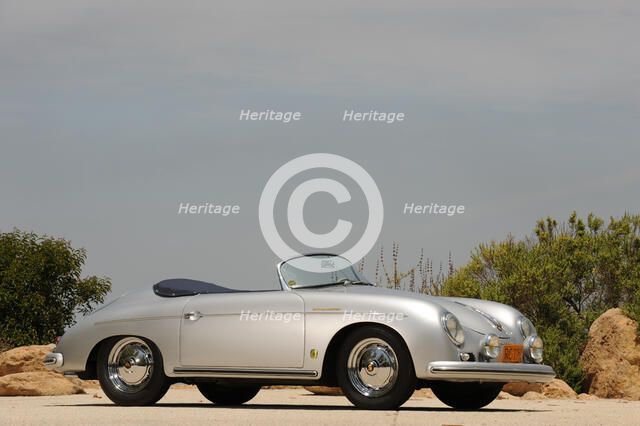 Porsche Speedster 356 1600 Super 1958. Artist: Simon Clay.