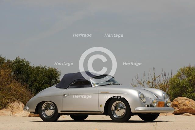 Porsche Speedster 356 1600 Super 1958. Artist: Simon Clay.