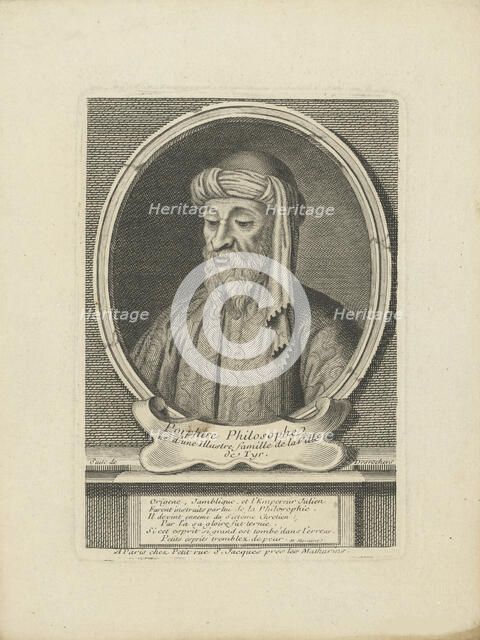 Porphyry of Tyre, um 1700. Creator: Desrochers, Étienne-Jehandier (1668-1741).