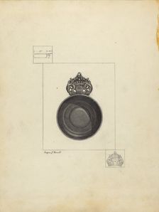 Porringer, c. 1939. Creator: Eugene Barrell