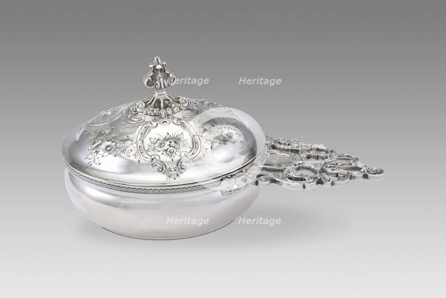 Porringer with Cover, 1851/76. Creator: Ball, Black & Co.