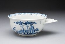 Porringer, Worcester, c. 1755. Creator: Royal Worcester