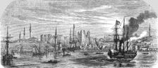 Port and part of the town of Gallipoli 1854. Creator: Unknown