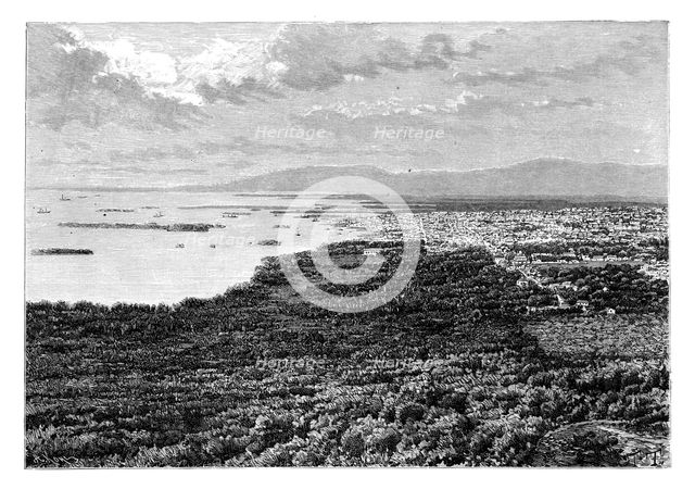 Port-Au-Prince, Haiti, c1890.Artist: A Kohl