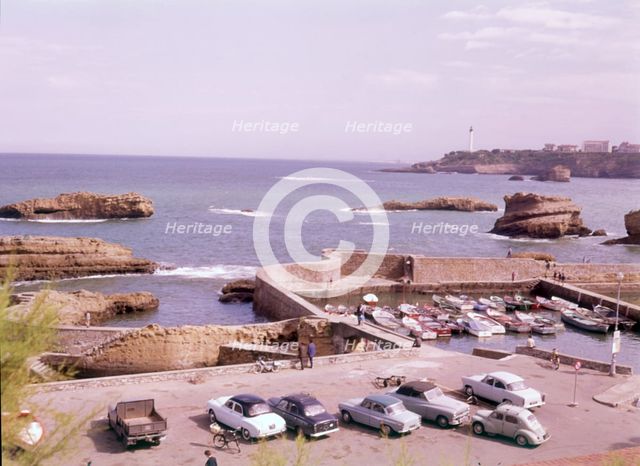 Port des Pecheurs, Biarritz, France, c1955. Creator: Arthur Charles Kirby Ware.