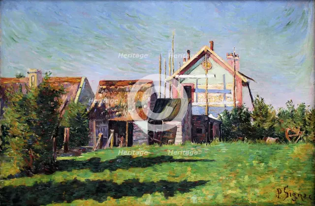 Port-en-Bessin, La Valleuse, 1884.