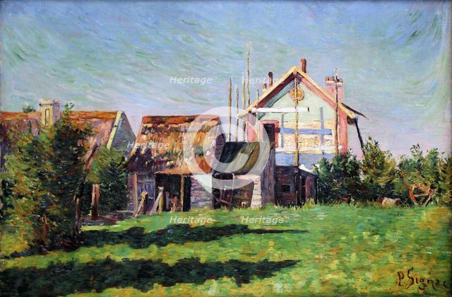 Port-en-Bessin, La Valleuse, 1884.