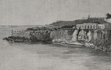Port entrance, San Juan, Puerto Rico, 1898. Creator: Unknown