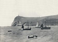 Port Erin - Bradda Head, with the Milner Tower 1895
