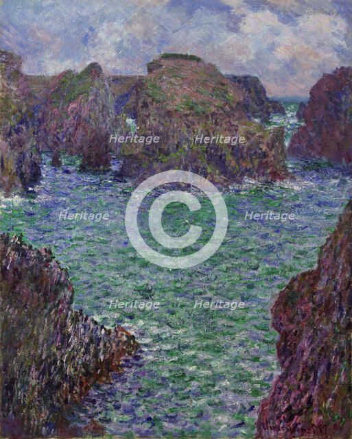 Port-Goulphar, Belle-Île, 1887. Artist: Monet, Claude (1840-1926)
