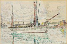 Port Louis, early 20th century. Creator: Paul Signac