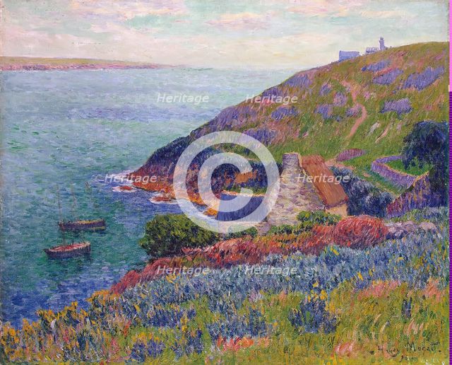 Port Manech, 1896. Creator: Henri Moret.