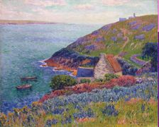 Port Manech, 1896. Creator: Henri Moret