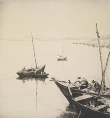 Port Manech, 1928. Creator: Martin Hardie