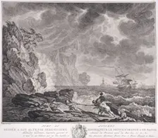 Port of Livorne, ca. 1770. Creator: Simon Fokke