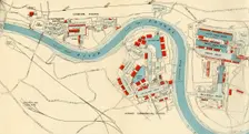Port of London Authority - Map 1937. Creator: Unknown