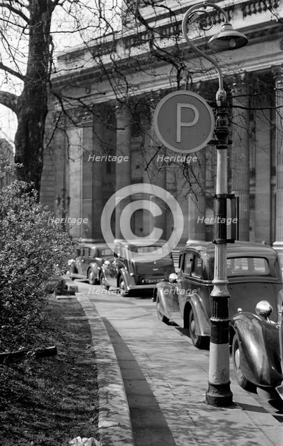 Port of London Authority offices, Trinity Square, London, c1945-c1965. Artist: SW Rawlings