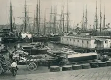 Port of Naples, Italy, 1927. Artist: Eugen Poppel