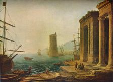 Port of Ostia, Rome c1643 (1931). Artist: Claude Lorrain