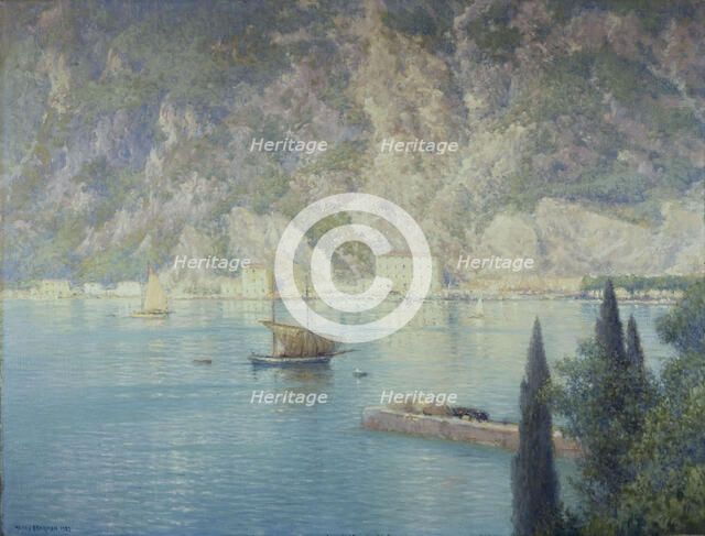 Port of Riva, 1926. Creator: Henry Brokman.