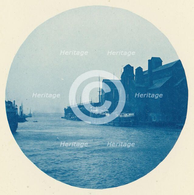 Port Scene on the Great Lakes, ca. 1895. Creator: Unknown.