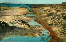 Port-Said - The Plan of the Canal c1918-c1939. Creator: Unknown