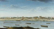 Port Saint-Bernard, seen from Arsenal, 1752. Creator: Nicolas Raguenet