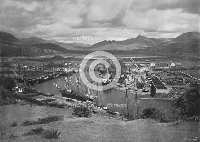 'Portmadoc', c1896. Artist: Catherall & Pritchard.