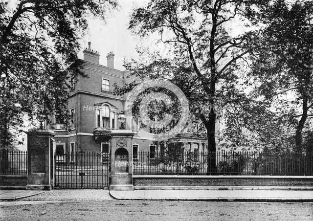 Portman House, Portman Square, 1908.Artist: Bedford Lemere and Company