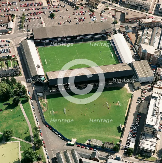 Portman Road, Ipswich, Suffolk, 1992. Artist: Aerofilms.