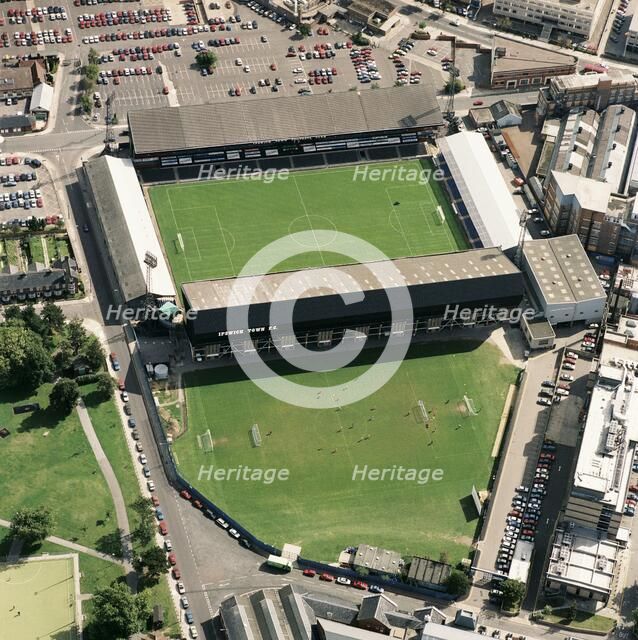 Portman Road, Ipswich, Suffolk, 1992. Artist: Aerofilms.