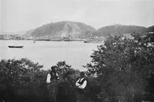 Porto de Santos 1895. Artist: Paulo Kowalsky