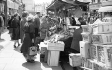 Portobello Market, London, c1955. Creator: Arthur Charles Kirby Ware