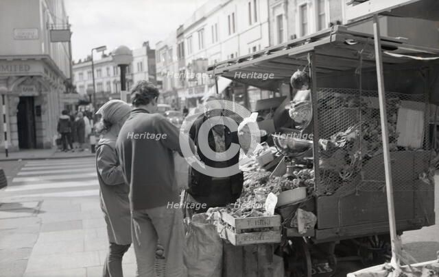 Portobello Market, London, c1955.  Creator: Arthur Charles Kirby Ware.