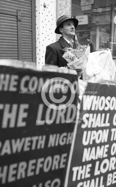 Portobello Market, London, c1955.  Creator: Arthur Charles Kirby Ware.