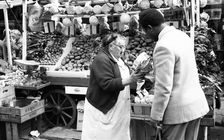 Portobello Market, London, c1955. Creator: Arthur Charles Kirby Ware
