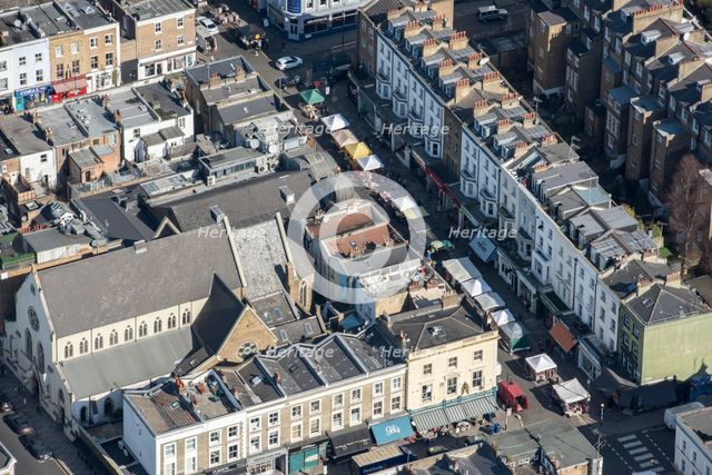 Portobello Road Street Market, London, 2018. Creator: Historic England Staff Photographer.