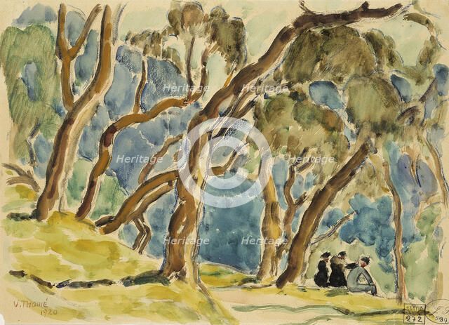 Portofino, 1920. Creator: Verner Thome.