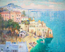Portofino, 1926. Creator: Gorbatov, Konstantin Ivanovich (1876-1945)