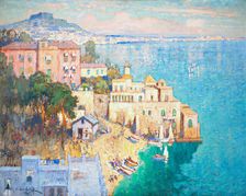 Portofino, 1926. Creator: Gorbatov, Konstantin Ivanovich (1876-1945)