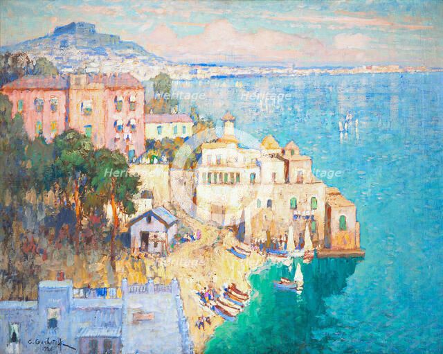 Portofino, 1926. Creator: Gorbatov, Konstantin Ivanovich (1876-1945).